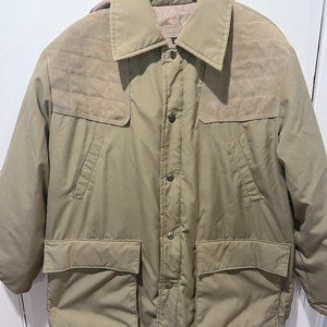 Camel Men''s Hooded Down Jacket, Size L
